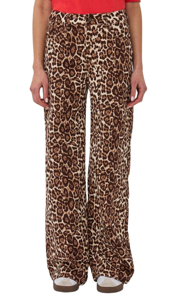 Scarlet Leopard Trouser Jean