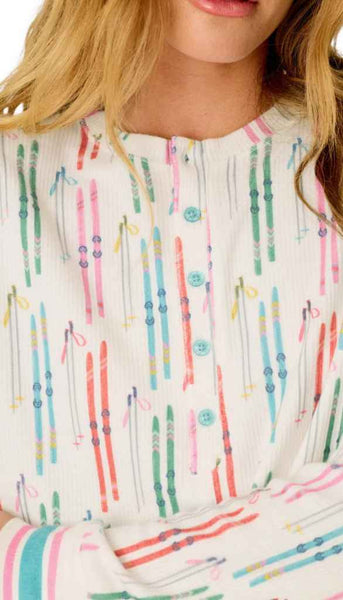 Long Sleeve Pj Top-Apres All Day