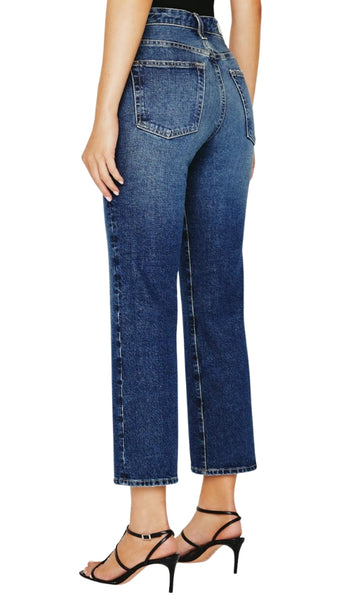 Kinsley-High Rise Pop Crop - Voit