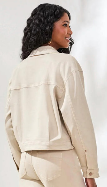 Jacket With Back Pleats
