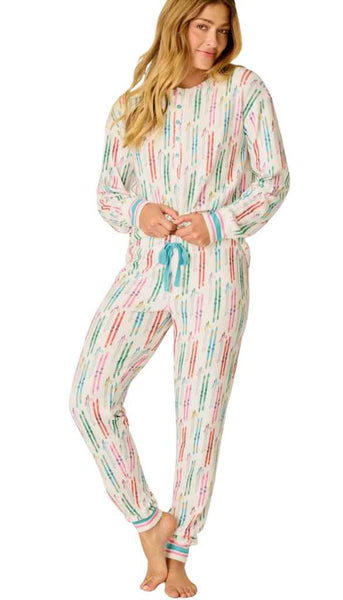 Long Sleeve Pj Top-Apres All Day
