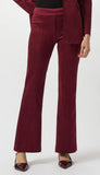 Scuba Suede Flared Pull On Pant