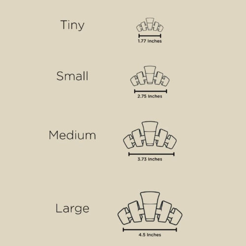 Tiny Hair Clip-Fir Real