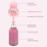 Bestie Jellyfish Water Bottle 16 Ounces