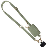 Clip & Go Strap With Pouch - Brushed Vegan Leather