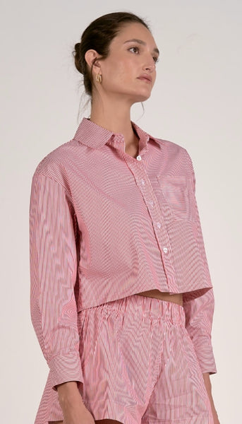 Button Down Cop Top