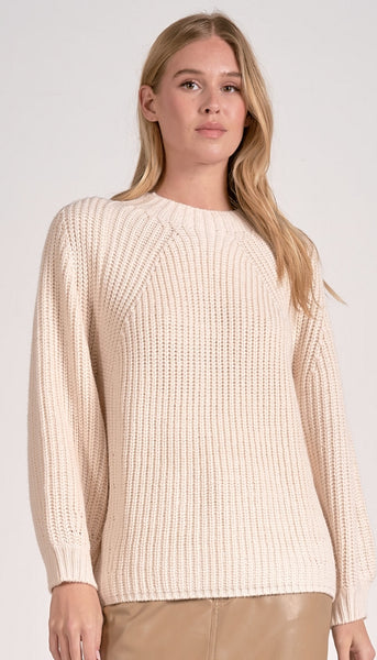 Mock Turtleneck Sweater