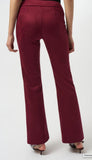 Scuba Suede Flared Pull On Pant