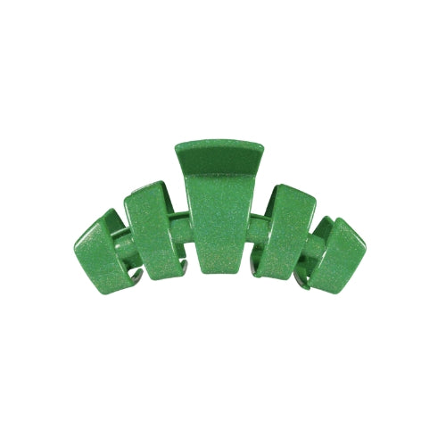Tiny Hair Clip-Shamrock Shimmer