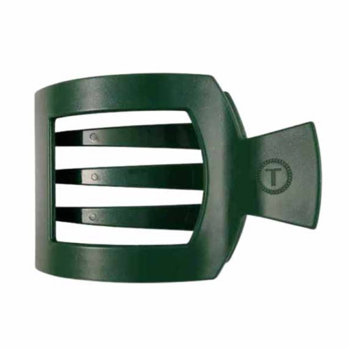 Medium Flat Square Clip-Mistletoe