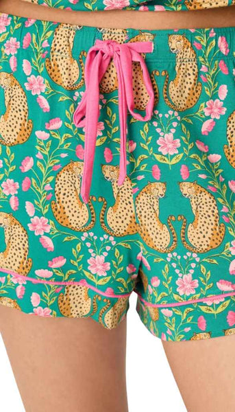 Cheetah Dreams Pj Shorts