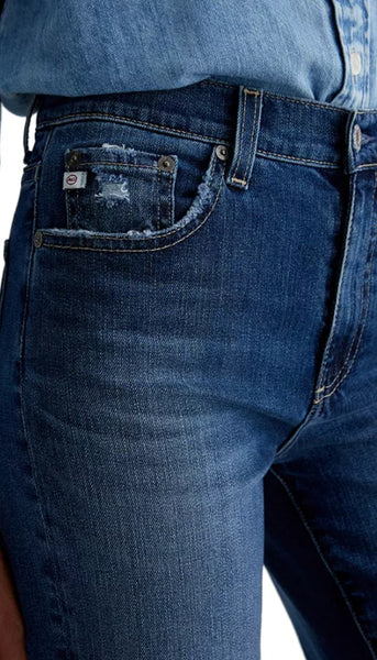 Brinley Crop-Mid Rise Straight - 7 Years LA Jolla