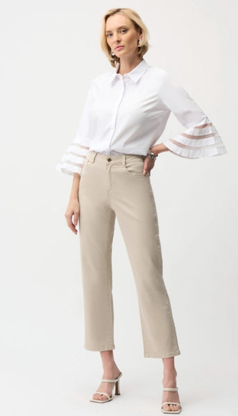Poplin Straight Blouse