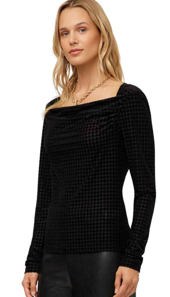 Payton Velvet Burnout Drape