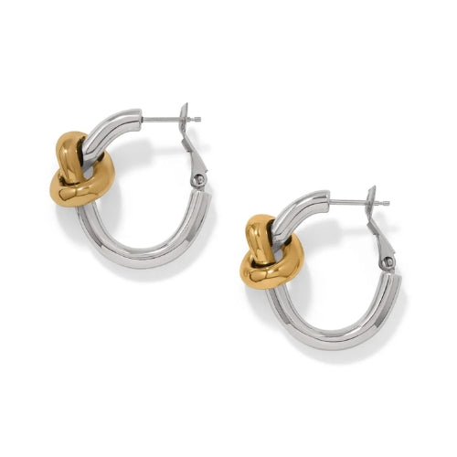 Interlok Single Knot 2 Tone Hoop