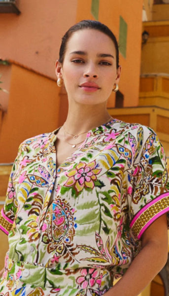 Jungle Print Blouse