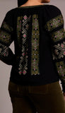 Long Sleeve Blouse With Embroidery