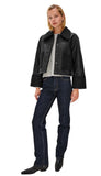 Dria - Black Shearling