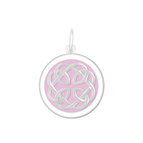 Medium Pendant-Father & Daughter - Silver