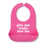 Girls just wanna have fun wonder bib