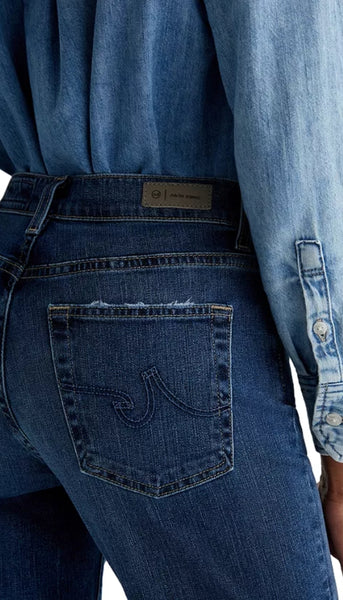 Brinley Crop-Mid Rise Straight - 7 Years LA Jolla