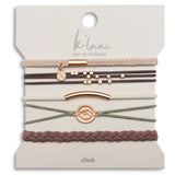 Hair Tie + Bracelet-Climb, Medium