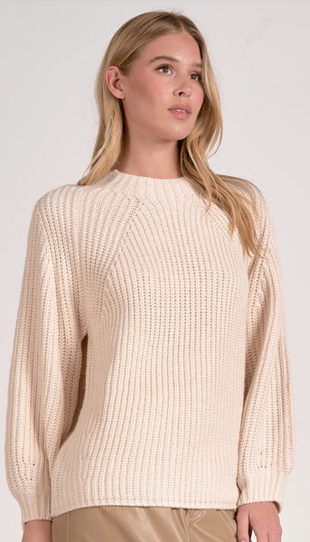 Mock Turtleneck Sweater