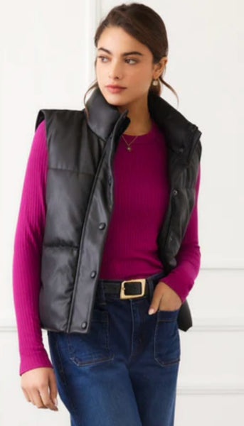 Quilted Puffer Vest