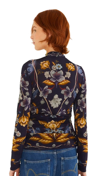 Golden Nature Jersey Blouse