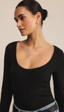 Second Skin Scoop Neck Top