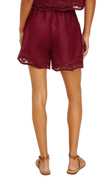 Jenner Shorts Embroidered