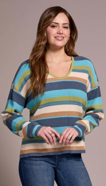 Long Sleeve U Neck Sweater