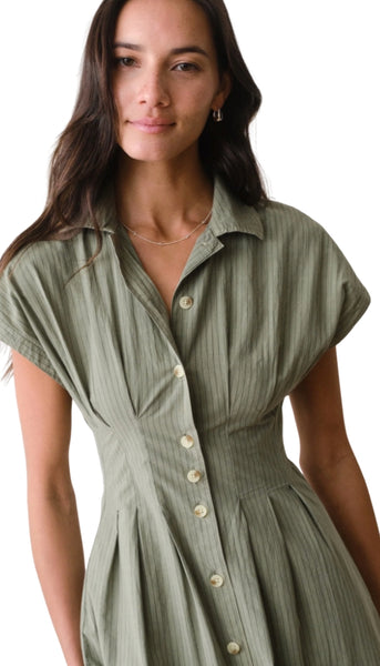 Nova Midi Shirt Dress