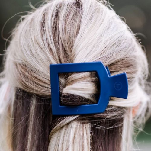 Medium Flat Square Clip-Midnight Rain
