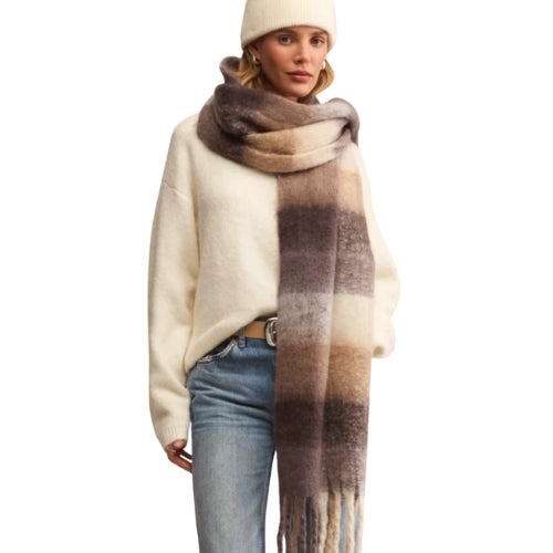 Plaid I Met You Scarf