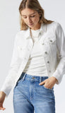 Samantha Denim Jacket - White