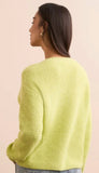 Drop Shoulder Neck Sweater