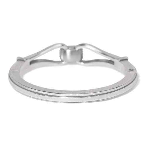 Meridian Classic Silver Hinged Bangle