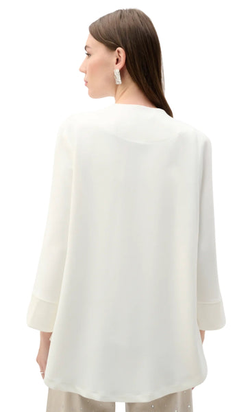 Swing Jacket With Statement Button