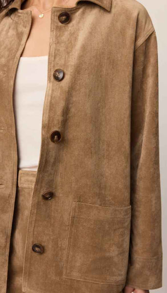 Decker Suede Chore Jacket