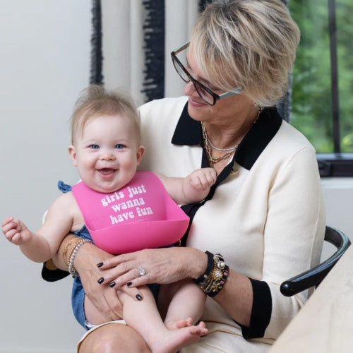 Girls just wanna have fun wonder bib