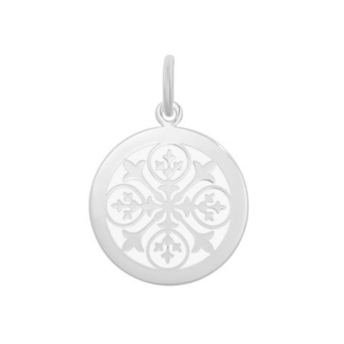 Small Pendant-Sisterhood Fleur-Silver