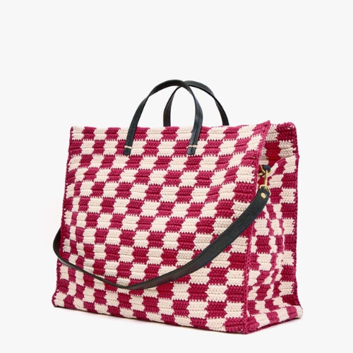 Summer Simple Tote-Crochet Check