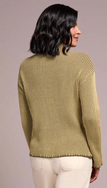 Long Sleeve Funnel Neck Sweater
