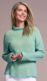 Long Sleeve Funnel Neck Sweater