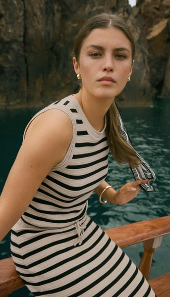 Em Ori Striped Muscle Tank