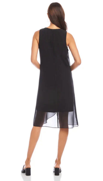 Draped Crossover Dress