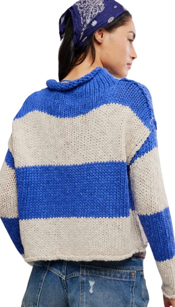 Opal Rugby Stripe Sweater