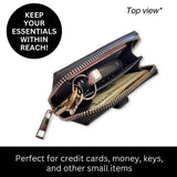 Clip & Go Strap With Pouch - Brushed Vegan Leather