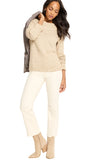 Textural Dot Cozy Sweater